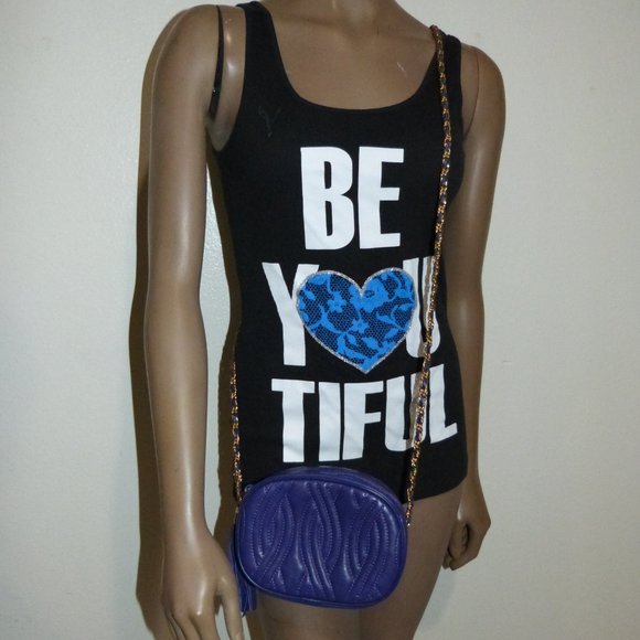 L J SIMONE QUILTED LEATHER BAG. LIKE NEW - Picture 3 of 11